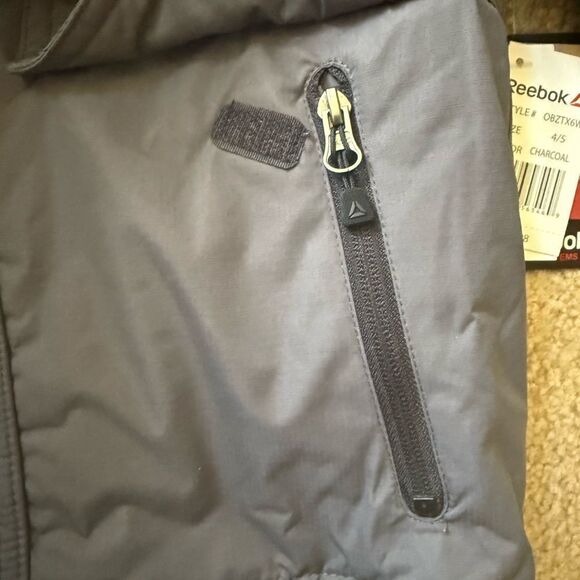 Reebok Kids Gray Hooded Jacket 3 in 1 system size 4/5 toddler - Picture 5 of 9